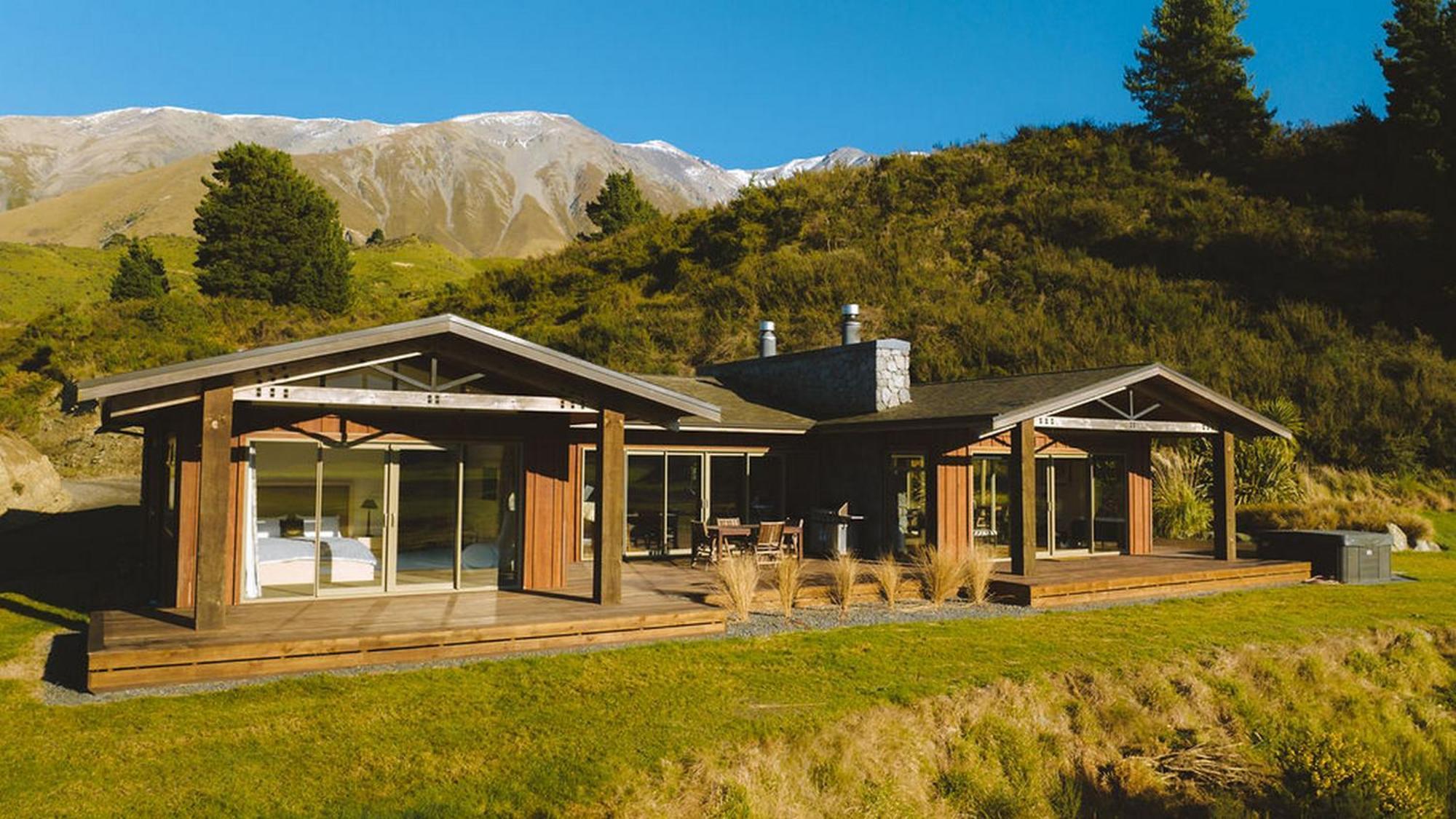 Vila Montrose Estate Mount Hutt Exteriér fotografie