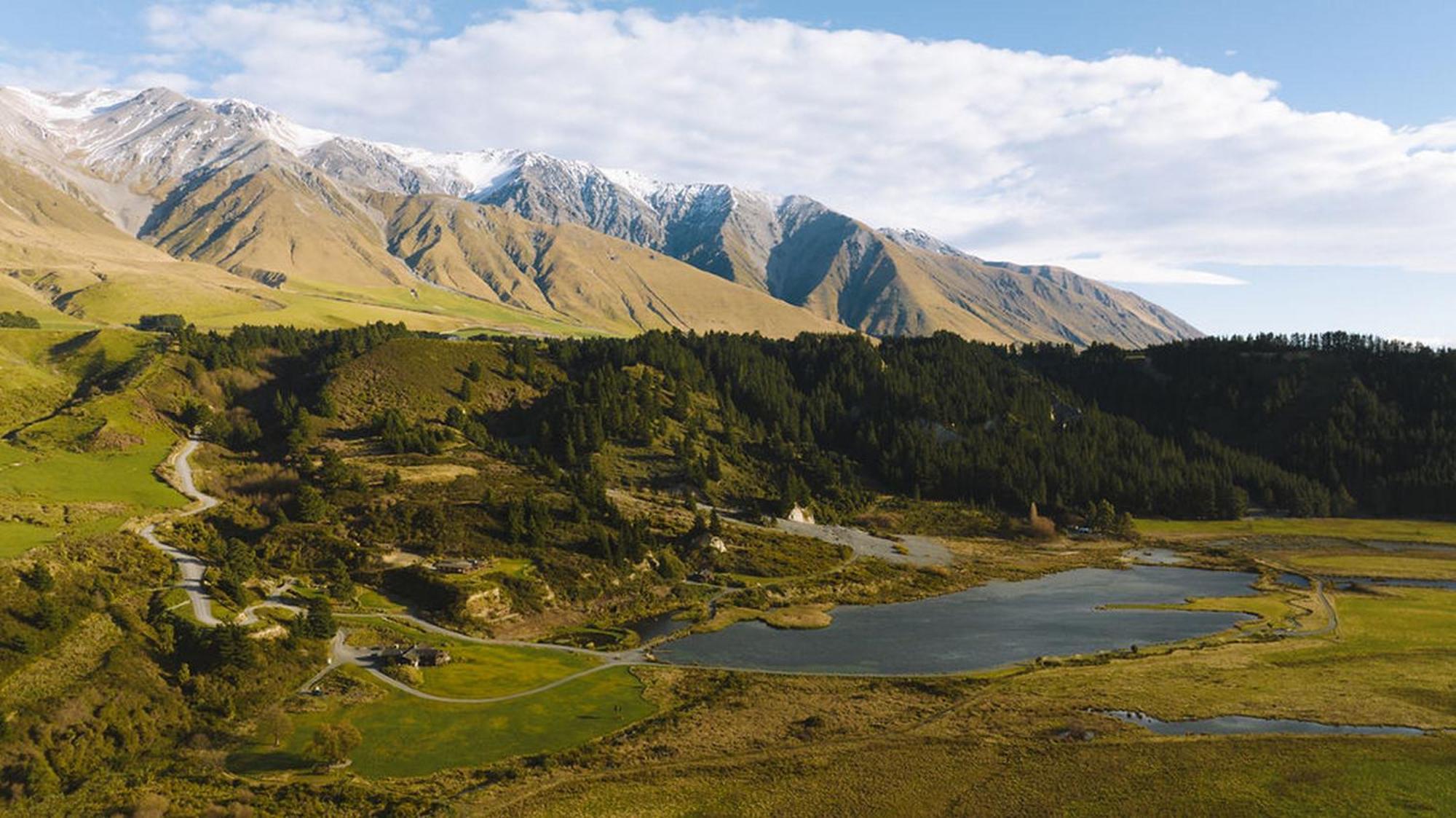 Vila Montrose Estate Mount Hutt Exteriér fotografie